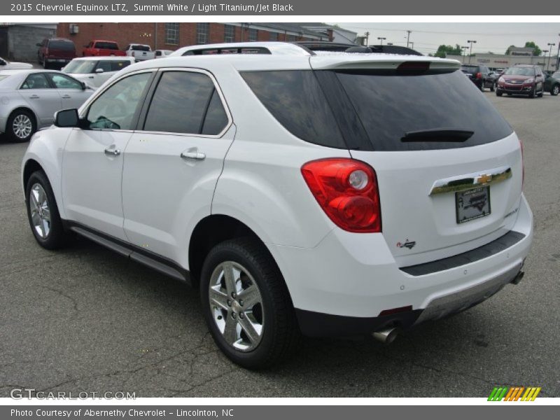 Summit White / Light Titanium/Jet Black 2015 Chevrolet Equinox LTZ