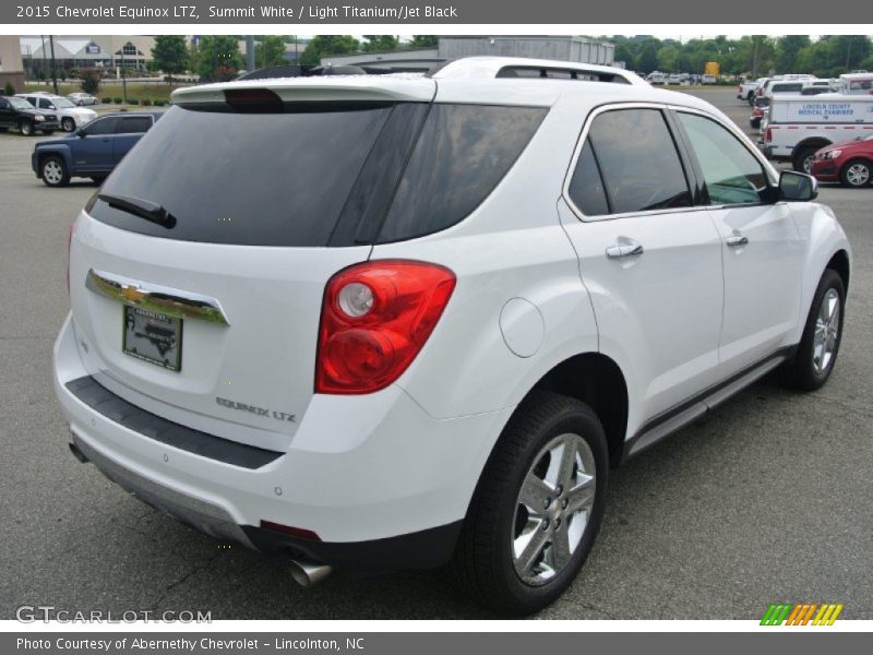 Summit White / Light Titanium/Jet Black 2015 Chevrolet Equinox LTZ
