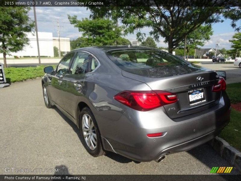 Graphite Shadow / Graphite 2015 Infiniti Q70 3.7 AWD