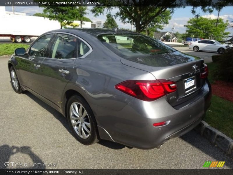 Graphite Shadow / Graphite 2015 Infiniti Q70 3.7 AWD