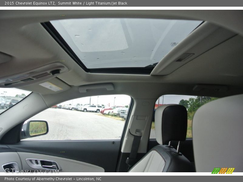Summit White / Light Titanium/Jet Black 2015 Chevrolet Equinox LTZ