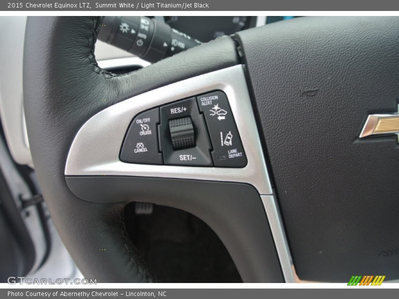 Summit White / Light Titanium/Jet Black 2015 Chevrolet Equinox LTZ