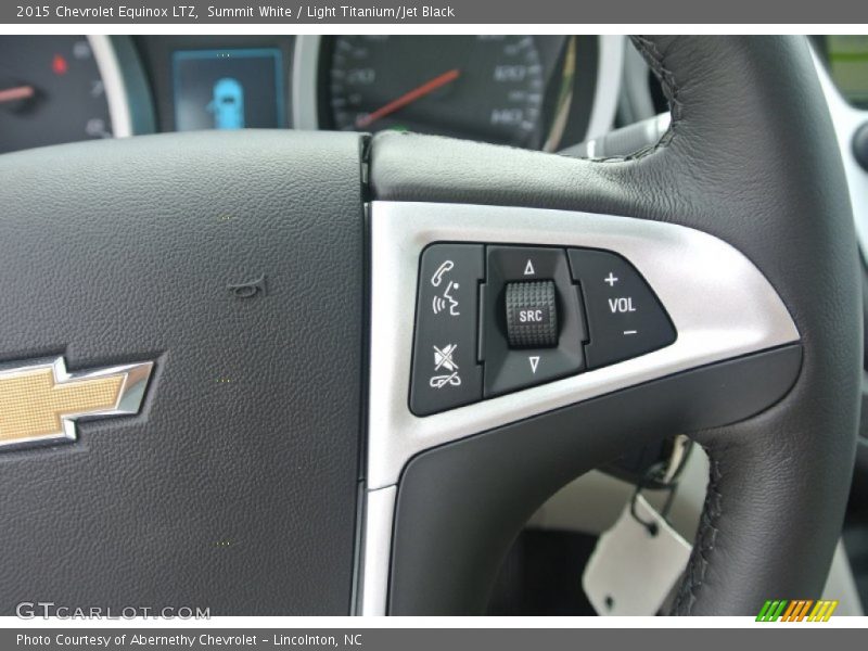 Summit White / Light Titanium/Jet Black 2015 Chevrolet Equinox LTZ