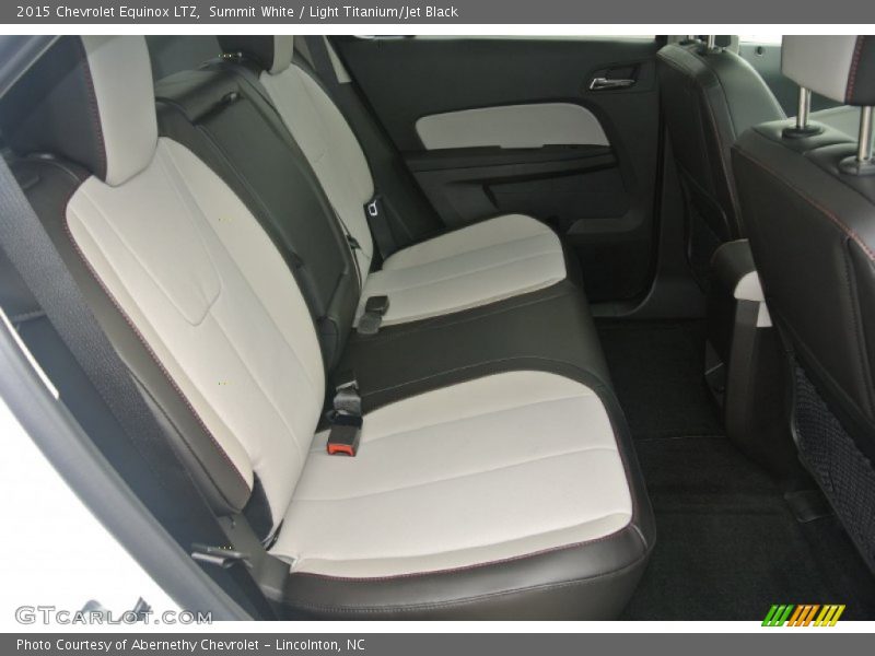 Summit White / Light Titanium/Jet Black 2015 Chevrolet Equinox LTZ