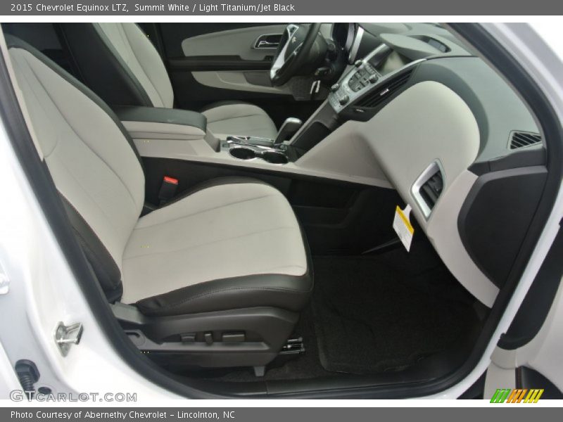 Summit White / Light Titanium/Jet Black 2015 Chevrolet Equinox LTZ