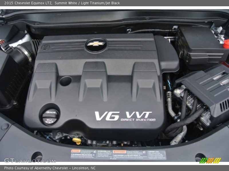 Summit White / Light Titanium/Jet Black 2015 Chevrolet Equinox LTZ