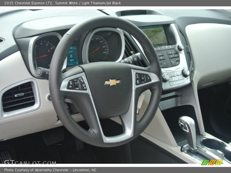 Summit White / Light Titanium/Jet Black 2015 Chevrolet Equinox LTZ