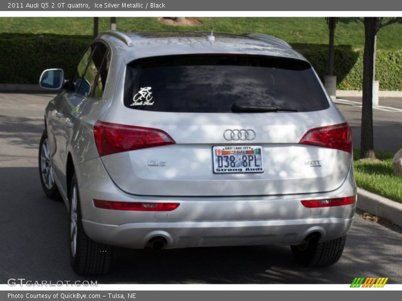 Ice Silver Metallic / Black 2011 Audi Q5 2.0T quattro