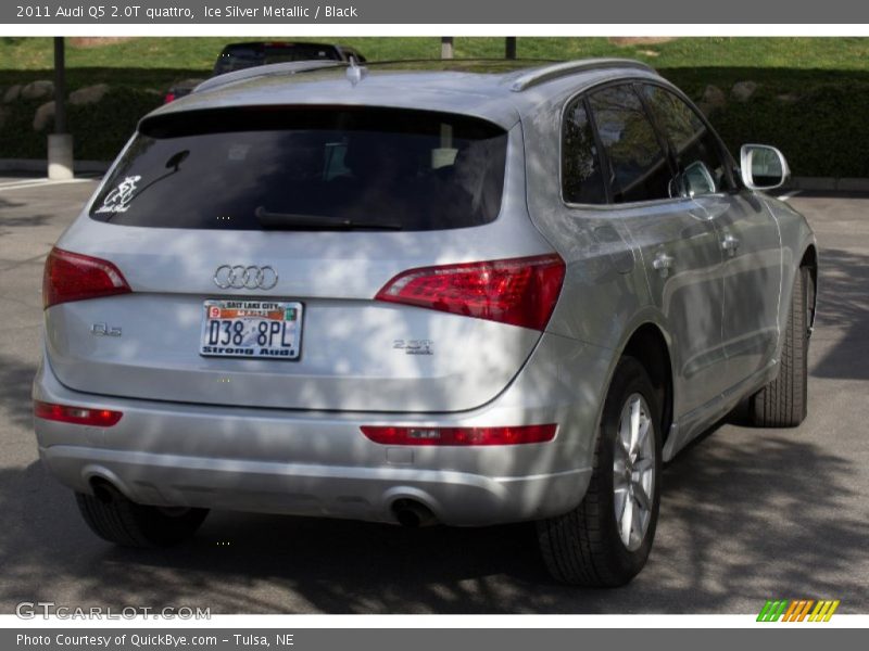 Ice Silver Metallic / Black 2011 Audi Q5 2.0T quattro