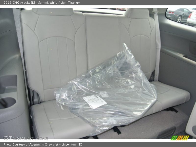 Summit White / Light Titanium 2016 GMC Acadia SLT