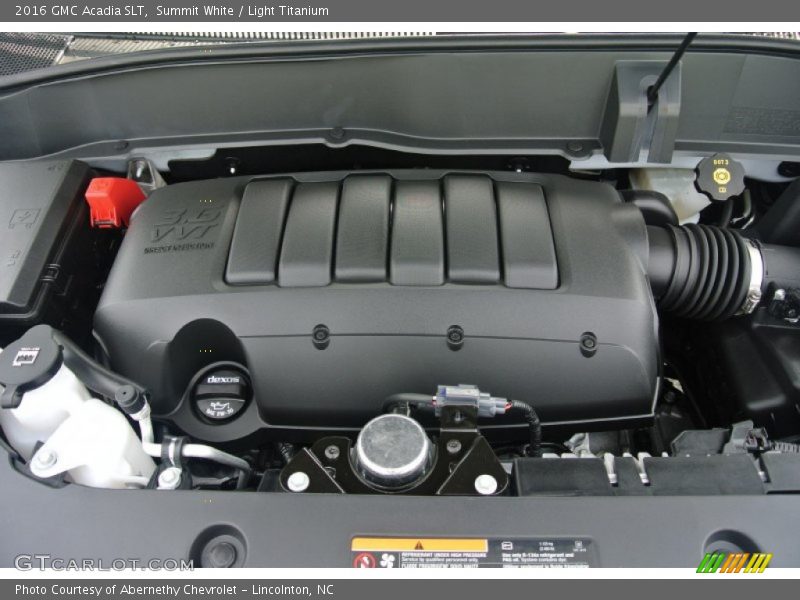 Summit White / Light Titanium 2016 GMC Acadia SLT