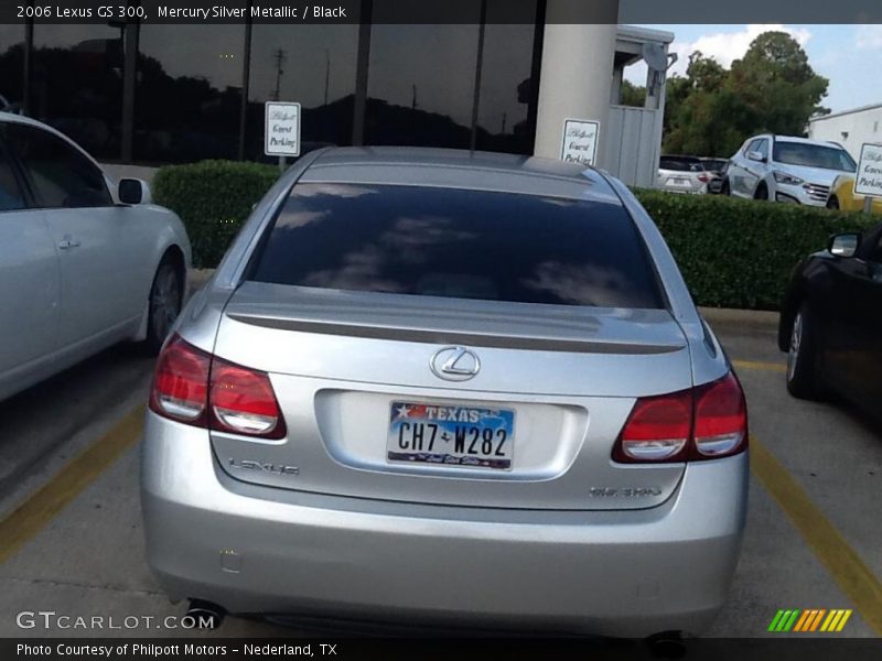 Mercury Silver Metallic / Black 2006 Lexus GS 300