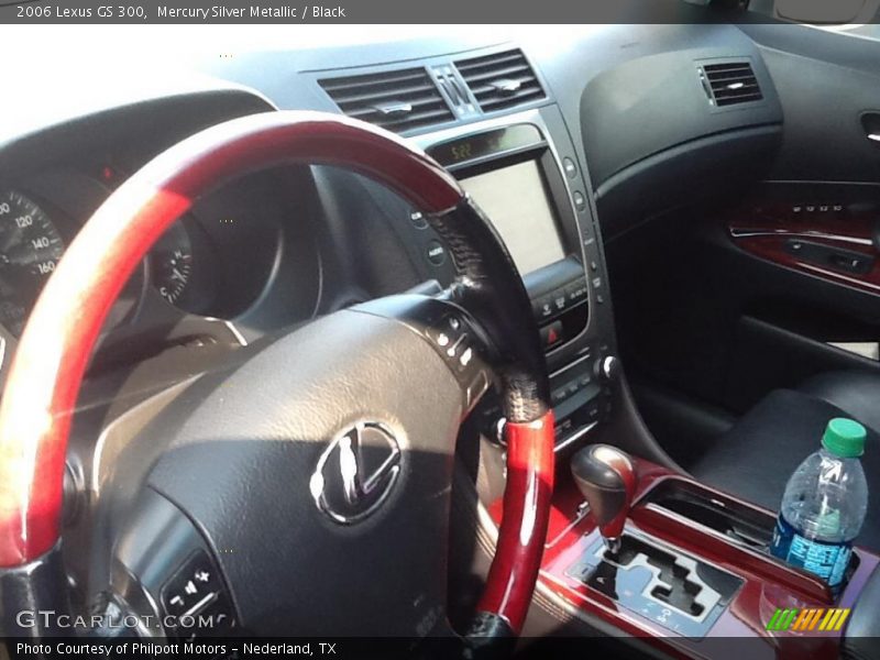Mercury Silver Metallic / Black 2006 Lexus GS 300