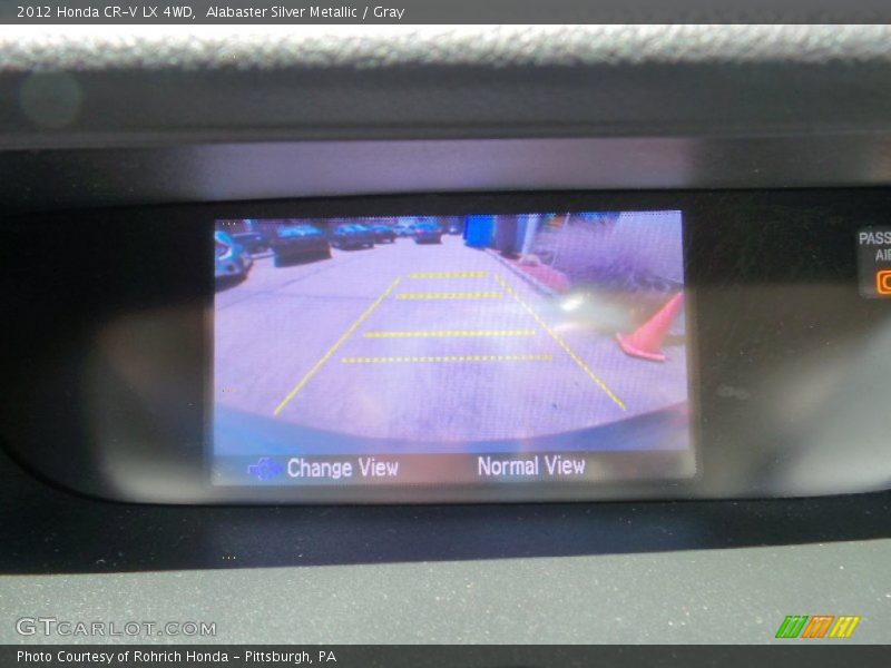 Alabaster Silver Metallic / Gray 2012 Honda CR-V LX 4WD
