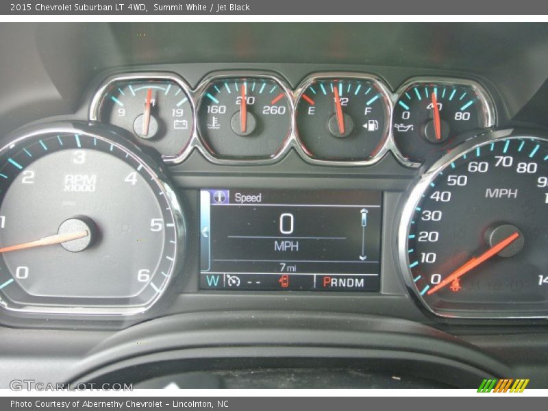 Summit White / Jet Black 2015 Chevrolet Suburban LT 4WD