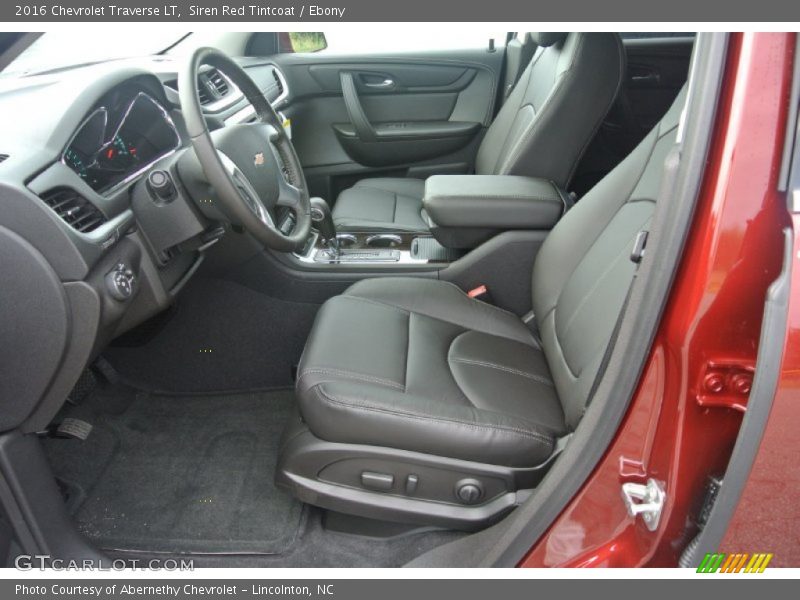 Front Seat of 2016 Traverse LT