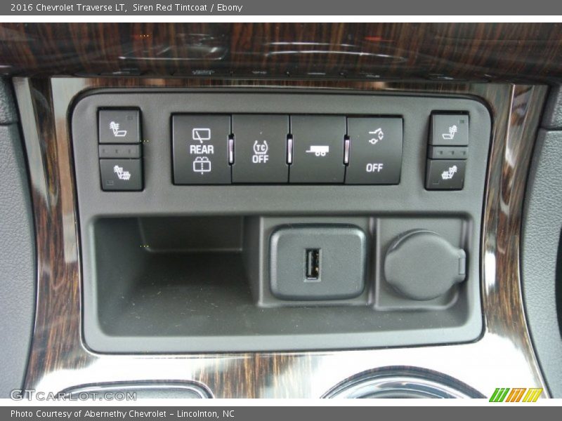 Controls of 2016 Traverse LT