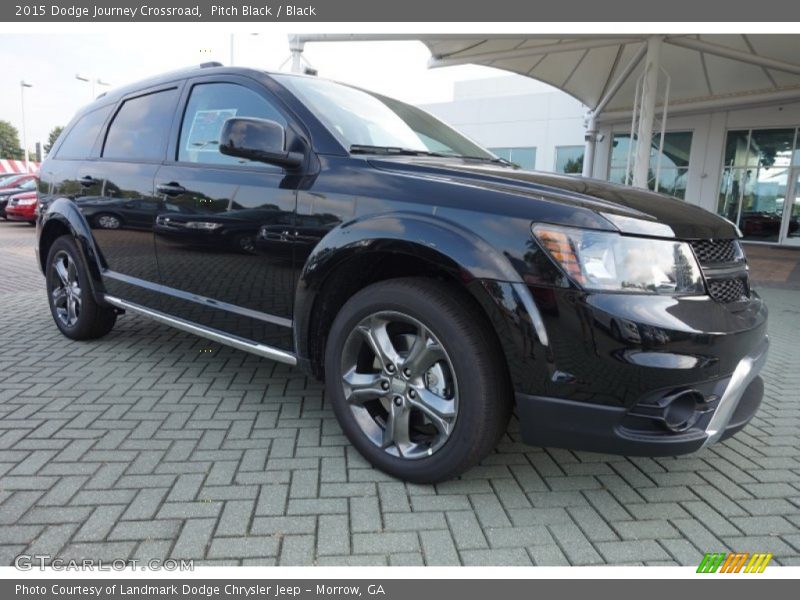 Pitch Black / Black 2015 Dodge Journey Crossroad