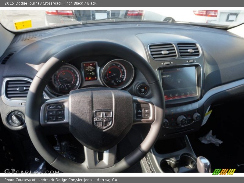 Pitch Black / Black 2015 Dodge Journey Crossroad
