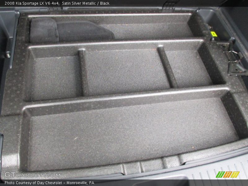 Satin Silver Metallic / Black 2008 Kia Sportage LX V6 4x4