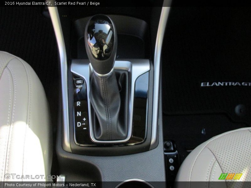 Scarlet Red Pearl / Beige 2016 Hyundai Elantra GT