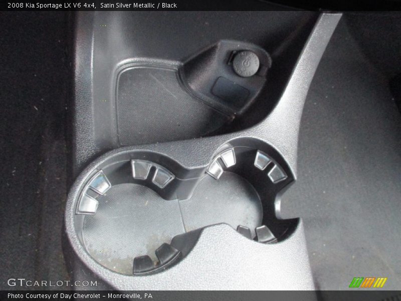 Satin Silver Metallic / Black 2008 Kia Sportage LX V6 4x4