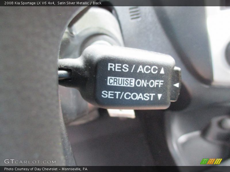 Satin Silver Metallic / Black 2008 Kia Sportage LX V6 4x4