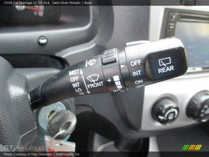 Satin Silver Metallic / Black 2008 Kia Sportage LX V6 4x4