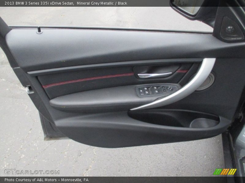 Mineral Grey Metallic / Black 2013 BMW 3 Series 335i xDrive Sedan