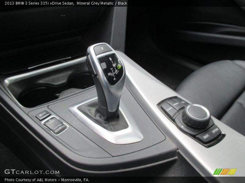 Mineral Grey Metallic / Black 2013 BMW 3 Series 335i xDrive Sedan