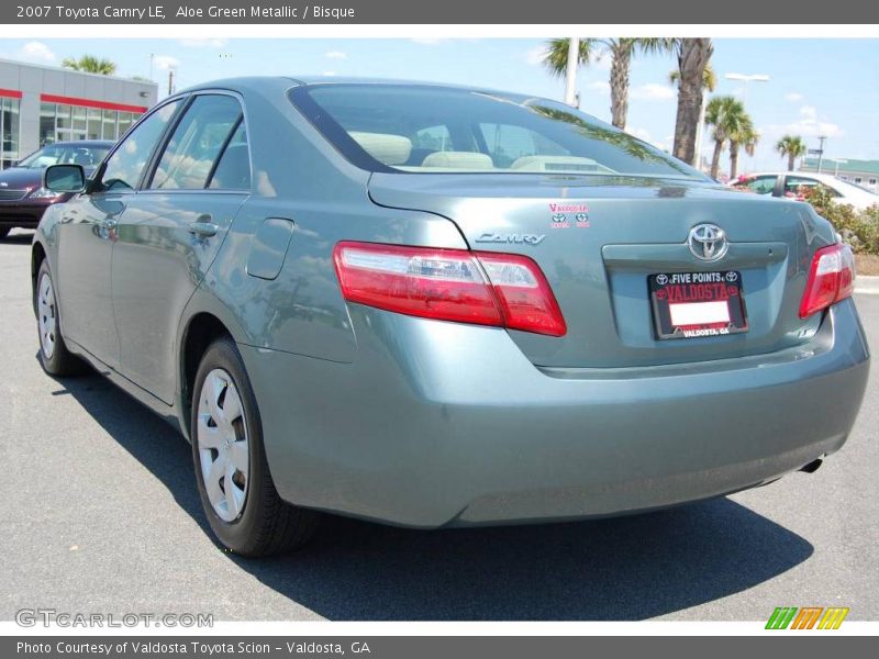 Aloe Green Metallic / Bisque 2007 Toyota Camry LE