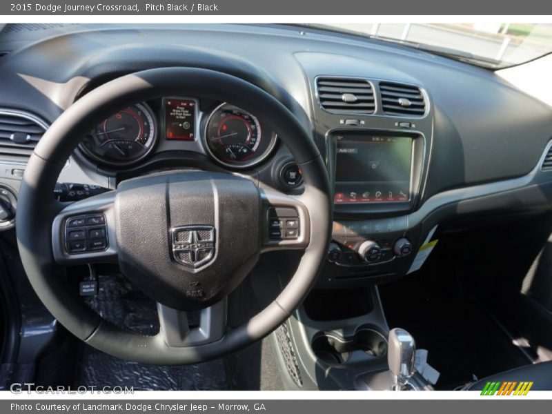 Pitch Black / Black 2015 Dodge Journey Crossroad