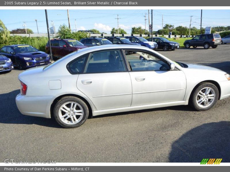Brilliant Silver Metallic / Charcoal Black 2005 Subaru Legacy 2.5i Limited Sedan