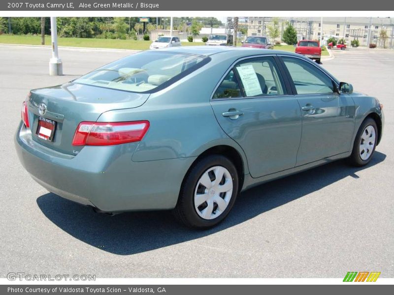 Aloe Green Metallic / Bisque 2007 Toyota Camry LE