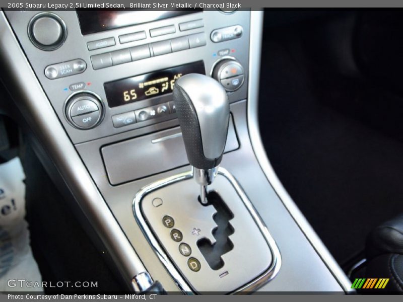Brilliant Silver Metallic / Charcoal Black 2005 Subaru Legacy 2.5i Limited Sedan