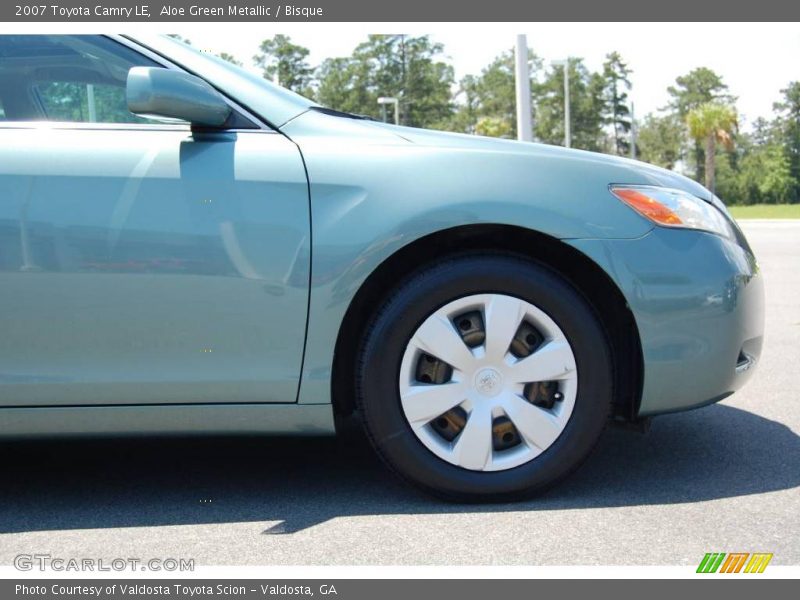 Aloe Green Metallic / Bisque 2007 Toyota Camry LE