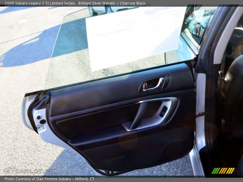 Brilliant Silver Metallic / Charcoal Black 2005 Subaru Legacy 2.5i Limited Sedan