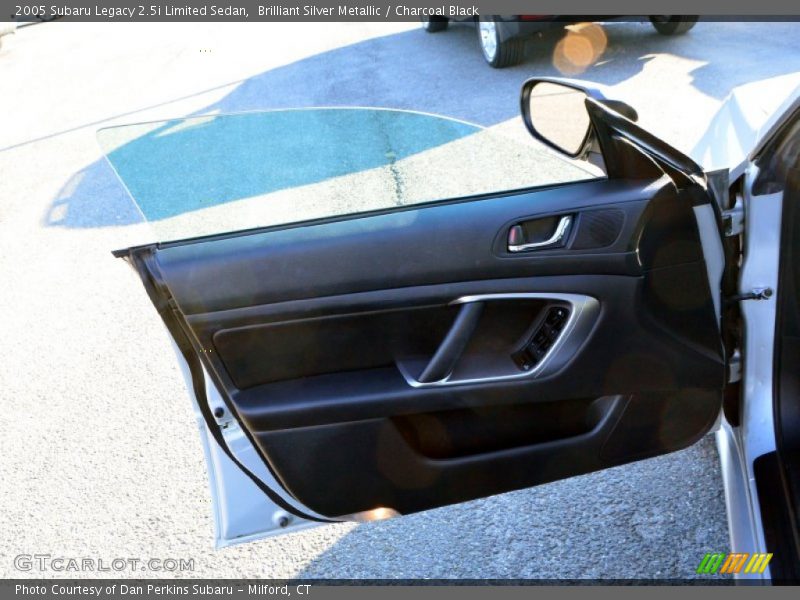 Brilliant Silver Metallic / Charcoal Black 2005 Subaru Legacy 2.5i Limited Sedan