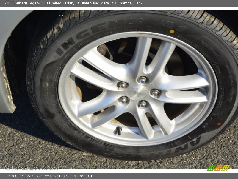 Brilliant Silver Metallic / Charcoal Black 2005 Subaru Legacy 2.5i Limited Sedan