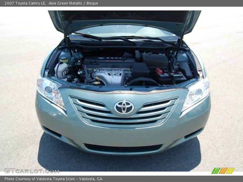 Aloe Green Metallic / Bisque 2007 Toyota Camry LE