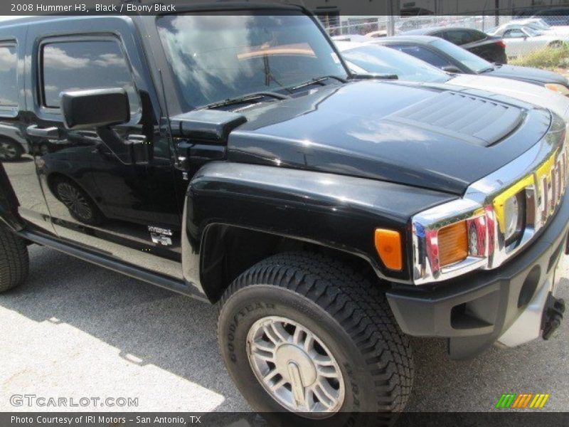 Black / Ebony Black 2008 Hummer H3