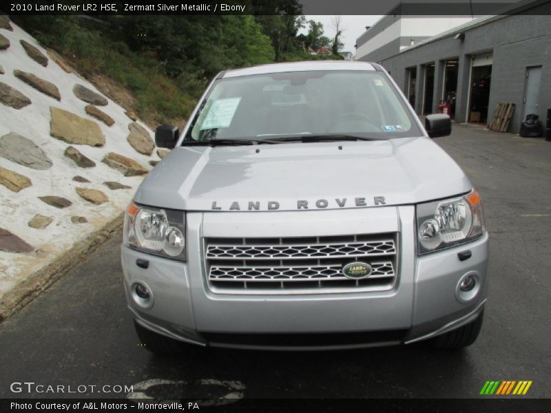 Zermatt Silver Metallic / Ebony 2010 Land Rover LR2 HSE