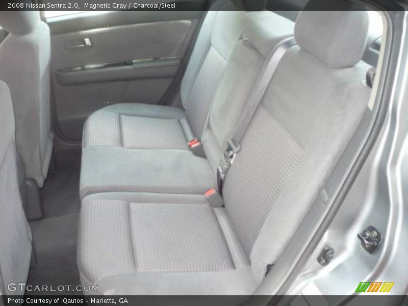 Magnetic Gray / Charcoal/Steel 2008 Nissan Sentra 2.0