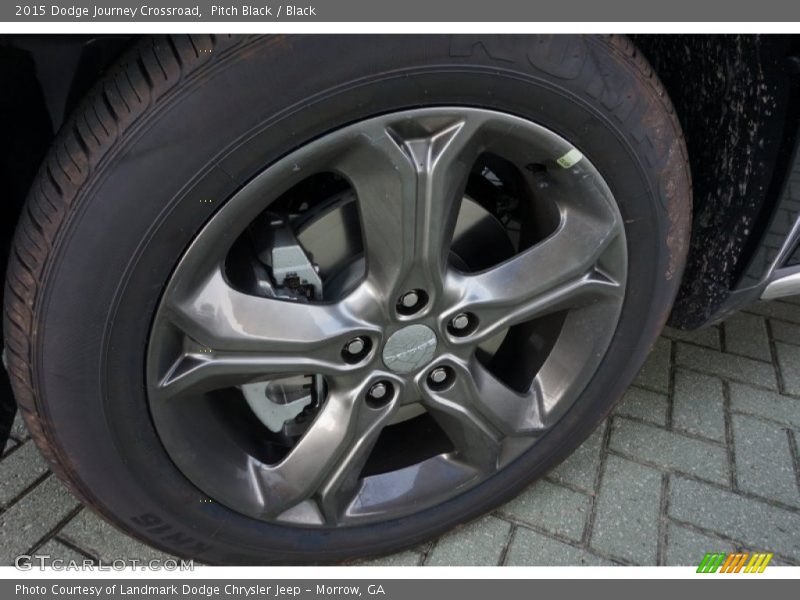 Pitch Black / Black 2015 Dodge Journey Crossroad