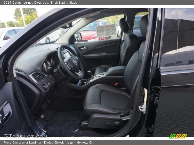 Pitch Black / Black 2015 Dodge Journey Crossroad