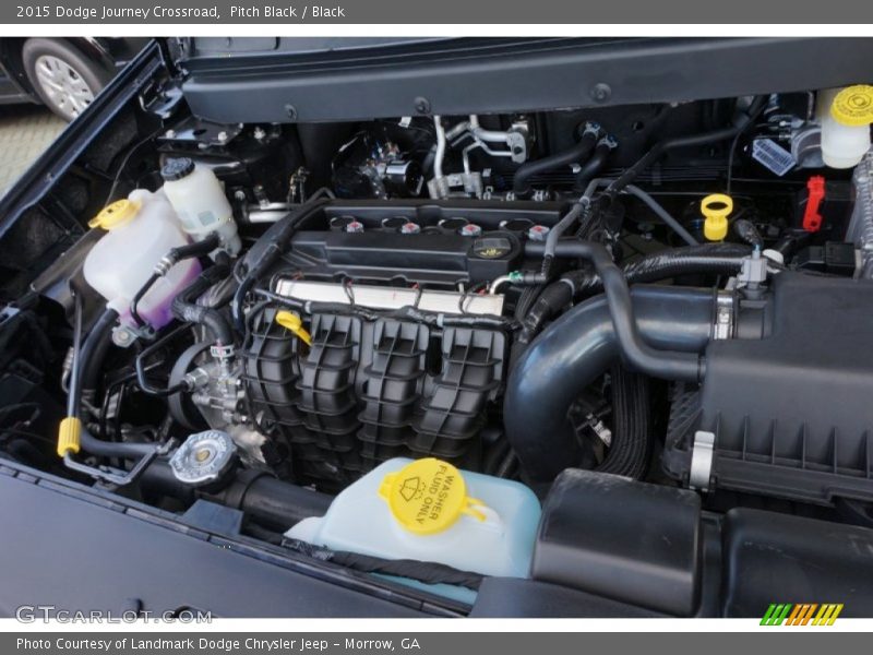 Pitch Black / Black 2015 Dodge Journey Crossroad