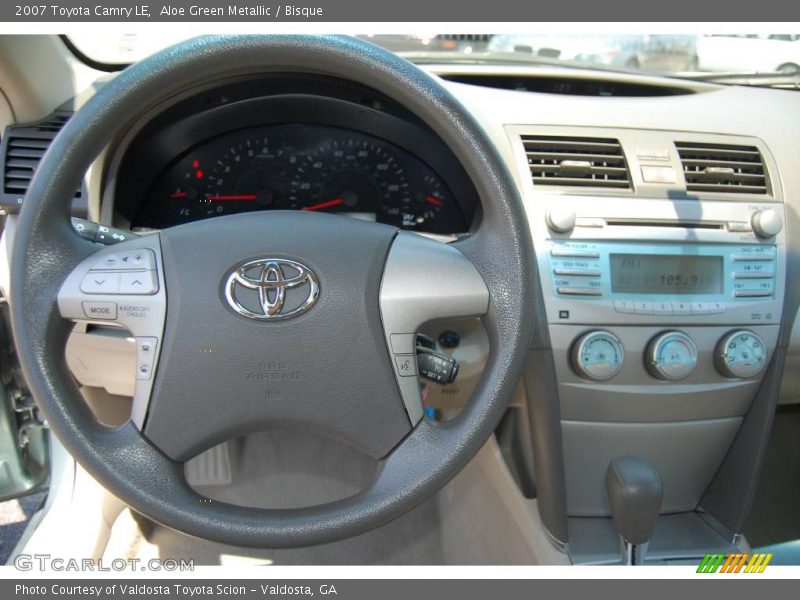 Aloe Green Metallic / Bisque 2007 Toyota Camry LE
