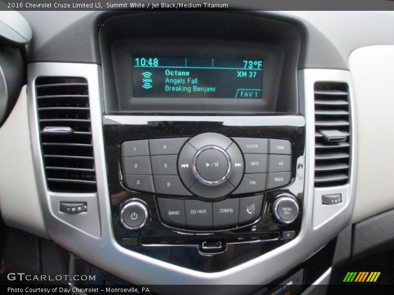 Summit White / Jet Black/Medium Titanium 2016 Chevrolet Cruze Limited LS