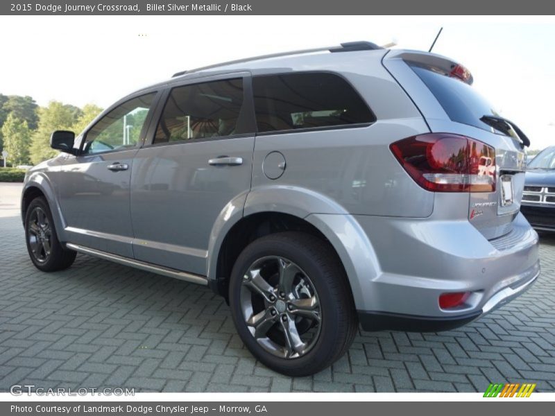 Billet Silver Metallic / Black 2015 Dodge Journey Crossroad