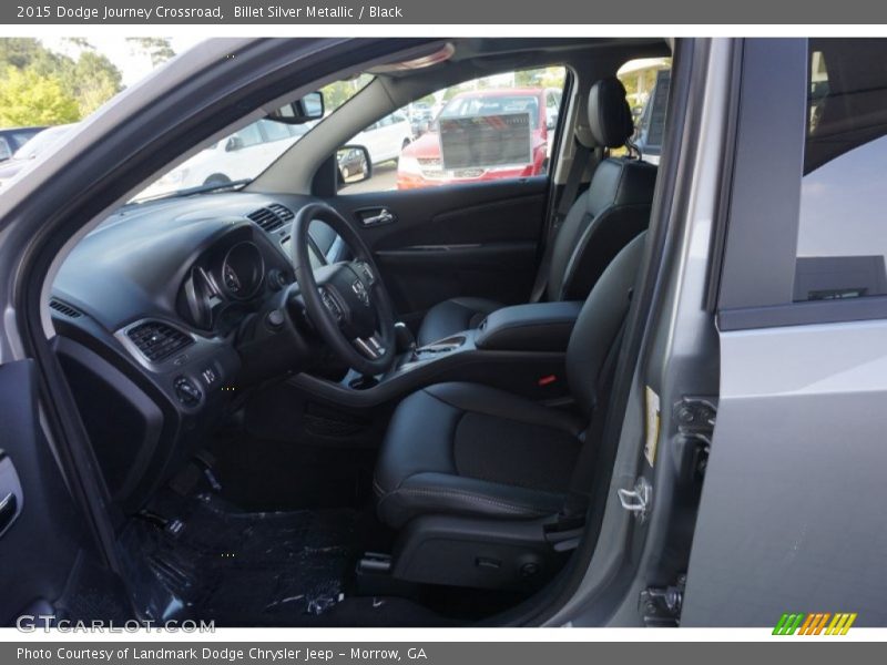 Billet Silver Metallic / Black 2015 Dodge Journey Crossroad
